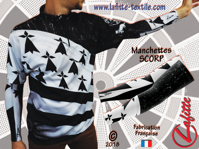 Textile Lafitte - Manchettes de fléchettes personnalisées