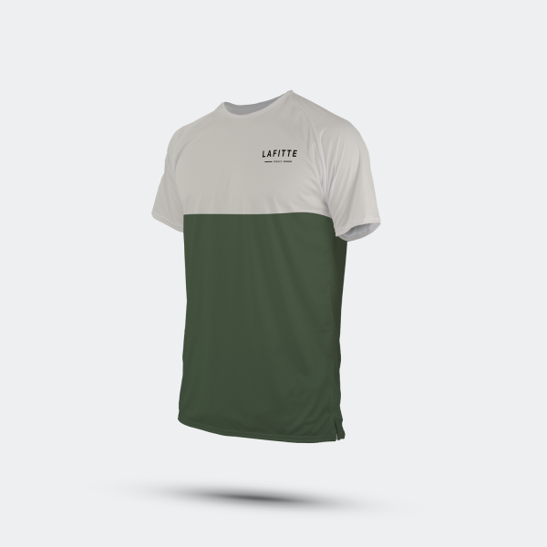 T-shirt running homme Garibaldi - Vert Tibétain – La Roda French Riviera